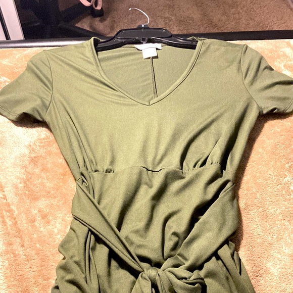 ruby and lace Dresses & Skirts - Green maternity dress
